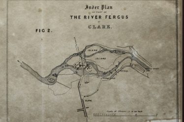 Map of proposed jetty 1837 | Clare County Library