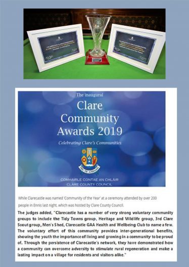 Clare County Council Community Award 2019 Photo by John Power