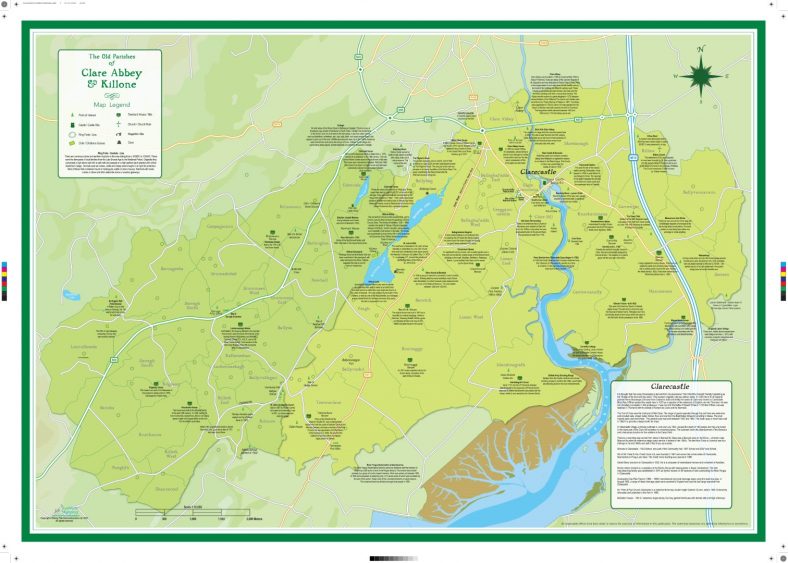 Clarecastle and Ballyea Parish Map - Townlands | CBHWG