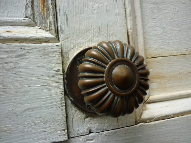 Newhall House - front door knob | Eric Shaw