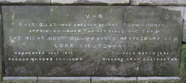 1843 Quay Foundation plaque | John Power