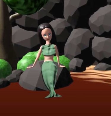 Mermaid in animation film | ATU