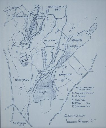 Pilgrim's Road Map 1890 | T. J. Westropp