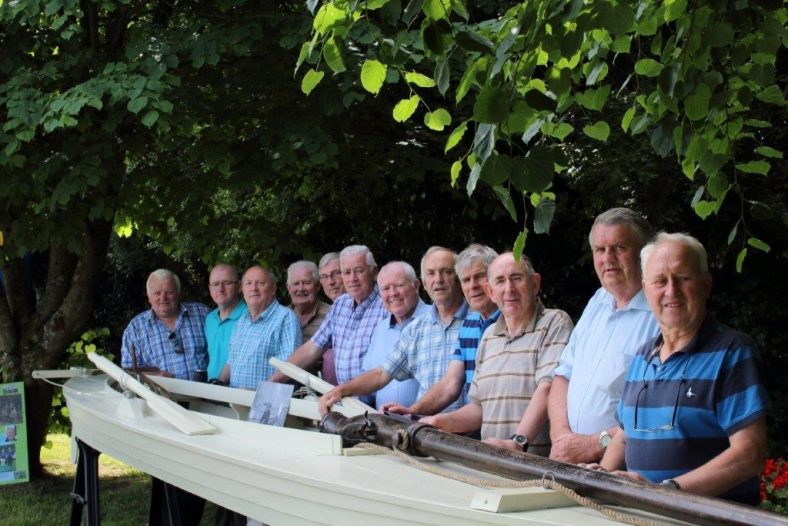 2018 Clarecastle and Ballyea Heritage and Wildlife Group marked the occasion by announcing the return to Clarecastle of the two large punt guns that had previously hung in Navin's Pub. The guns have been handed over by Clare Museum to the Group who will hold them in trust for the people of Clarecastle. | CBHWG Archives