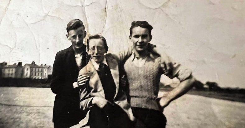 Noel Herlihy, Joe Hayes and Bernard Hanly - The Quay 21 Jan 1949 | Tony Madigan