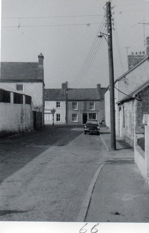 Side view 2 of Main St, Clarecastle 1966 | Tony Madigan
