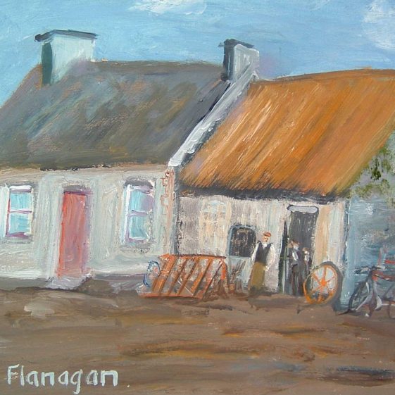 Clarecastle Forge Painting | Michael John Flanagan